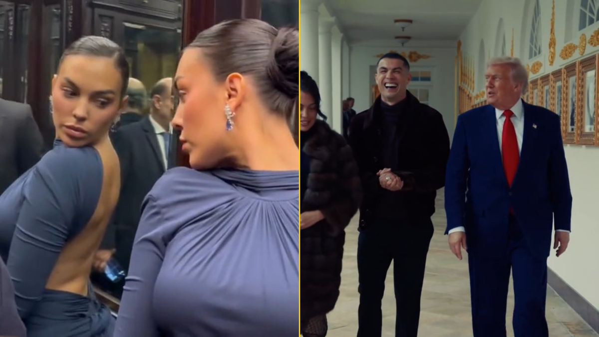 Криштиану Роналду c Джорджиной Родригес встречаются с Дональдом Трампом / Фото: социальные сети