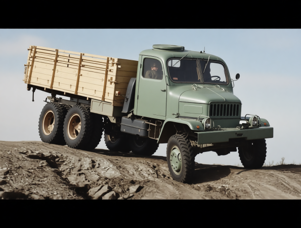 Тот самый грузовик, где водитель грел ноги не печкой, а дизелем под сиденьем