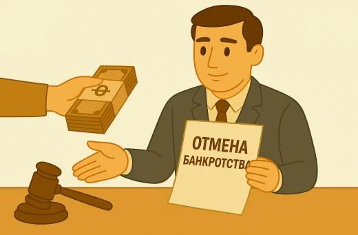 Отмена банкротства