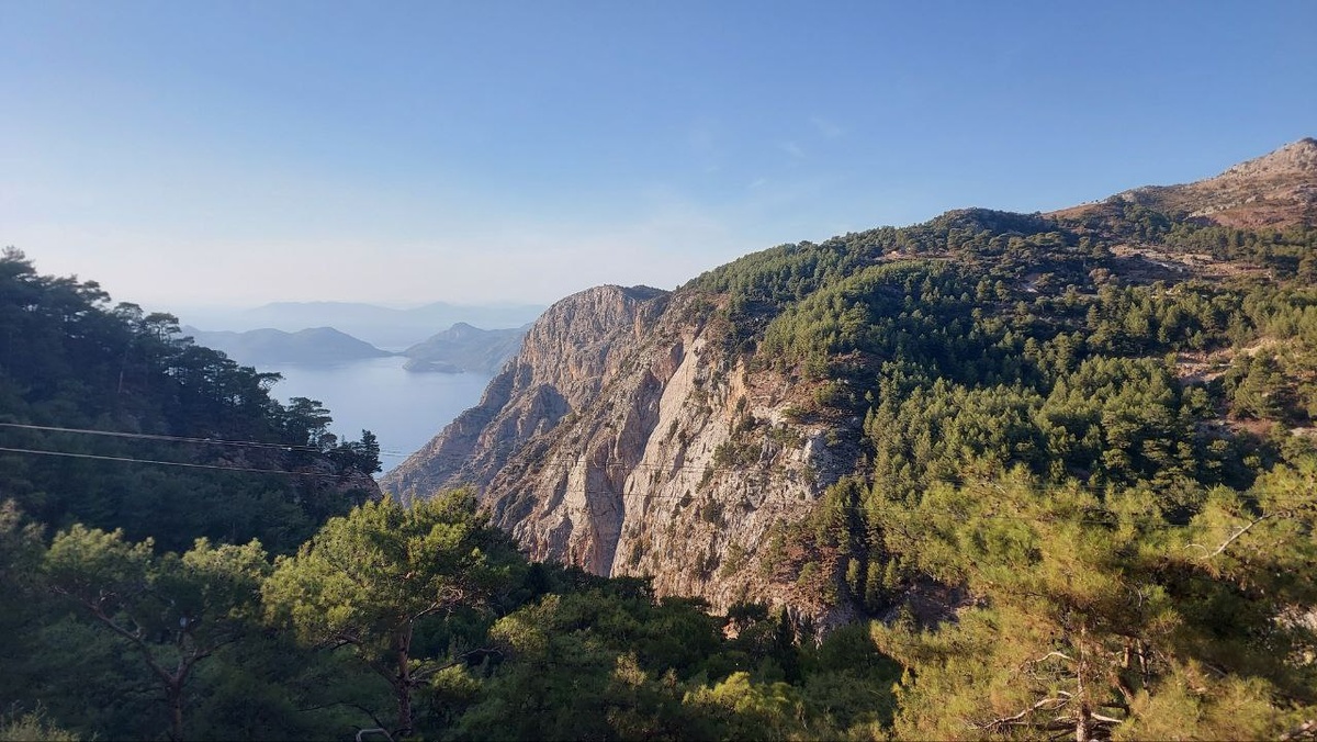 На высоте ~750 метров