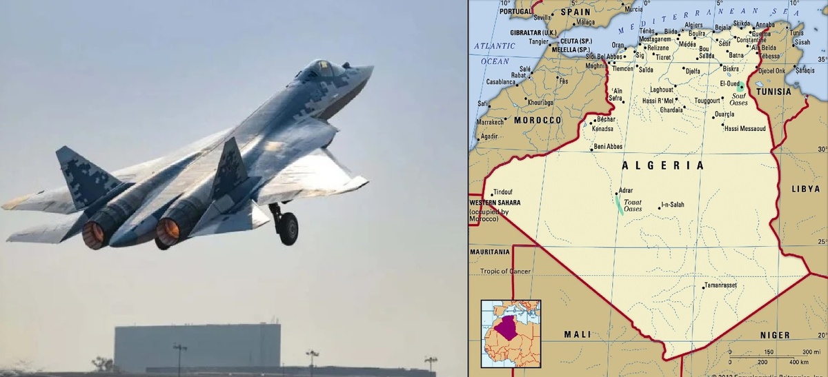 Россия официально объявила, что поставила первые два Су-57Э по экспортному заказу! Алжир стал тайным заказчиком? Фото: ОАК РФ и Интернет