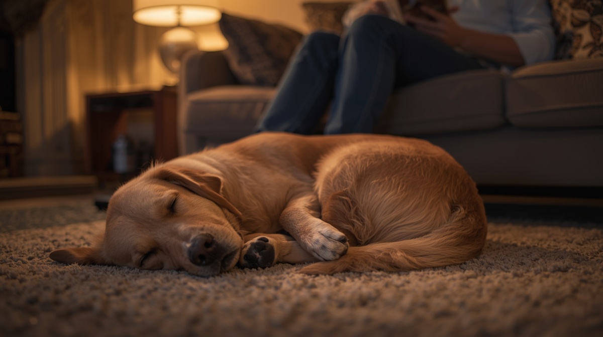 Почему собака спит в ногах: 3 скрытых послания, которые вы пропускаете