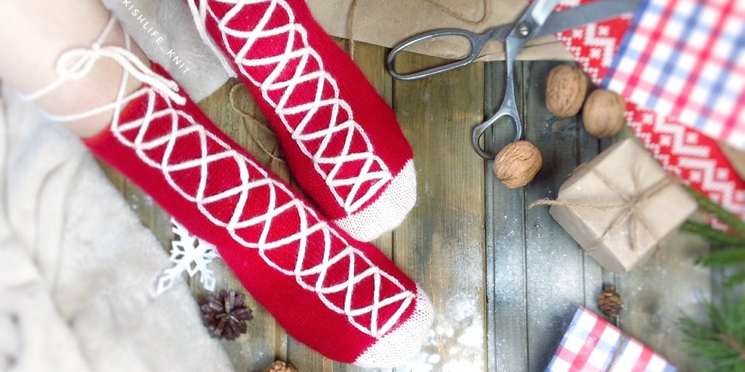 Создайте новогоднее настроение: мастер-класс по вязанию носков с фото и подарком-сюрпризом!