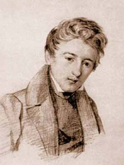 Н. А Рамазанов. Портрет художника М. И. Лебедева. 1830-е годы. Государственная Третьяковская галерея. Фото картины взято из открытого источника.