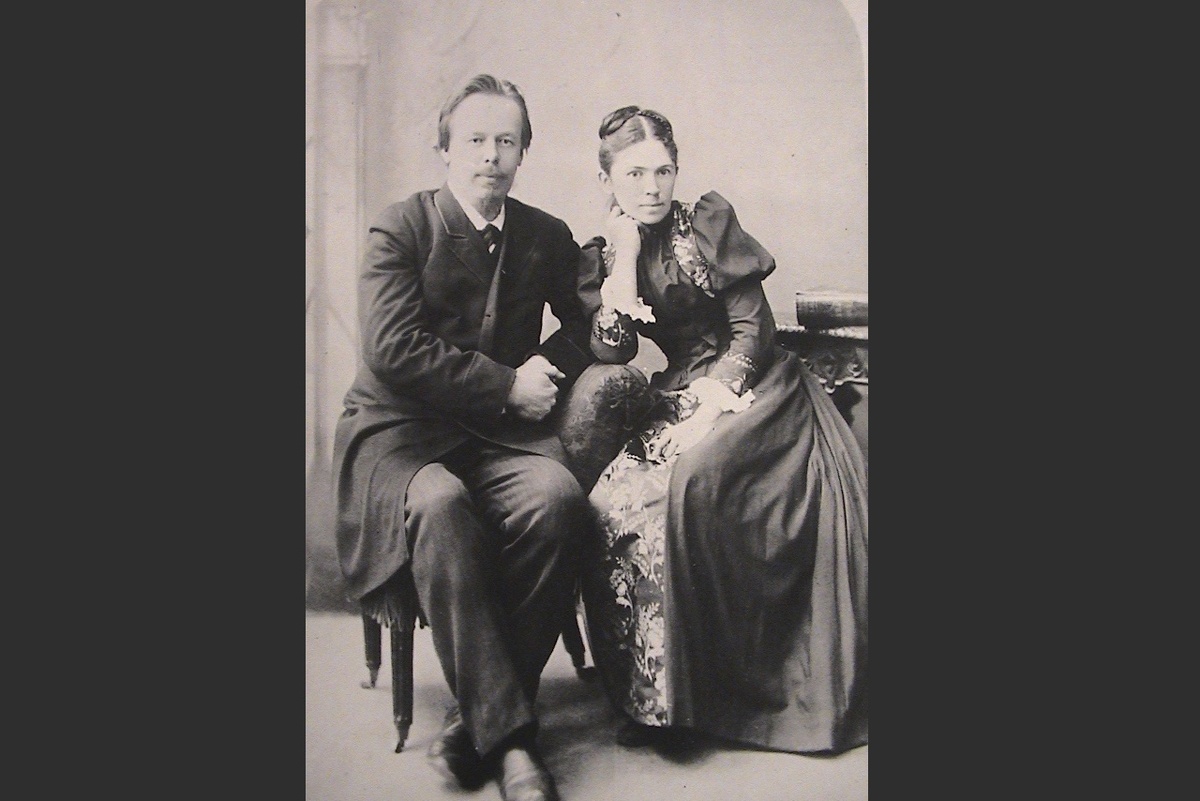 А. С. Попов с супругой Раисой Алексеевной