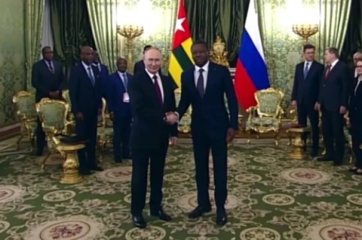    Путин анонсировал открытие посольства России в Того в 2026 году