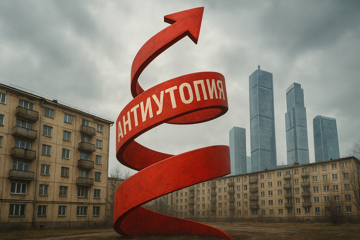 Антиутопии, если что, всегда развиваются по спирали