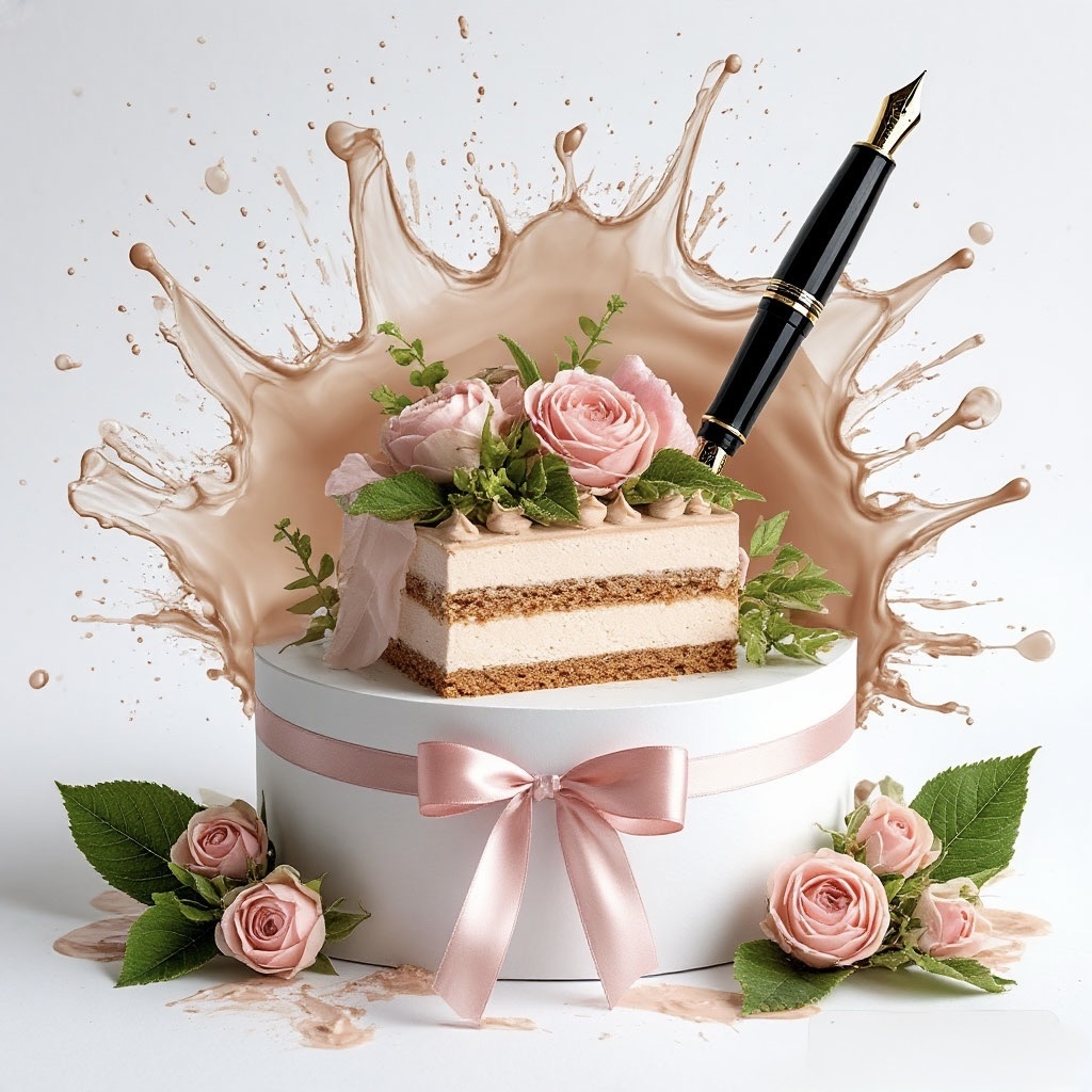 Иллюстрация автора: Киевский торт