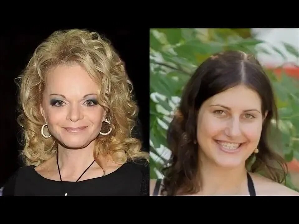 Фотоколлаж из открытых источников. Лариса Долина и Полина Лурье.