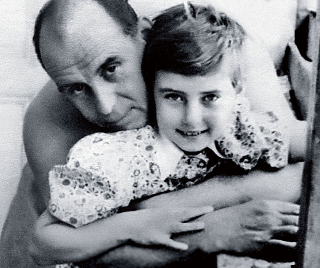 Виктория Лепко с отцом