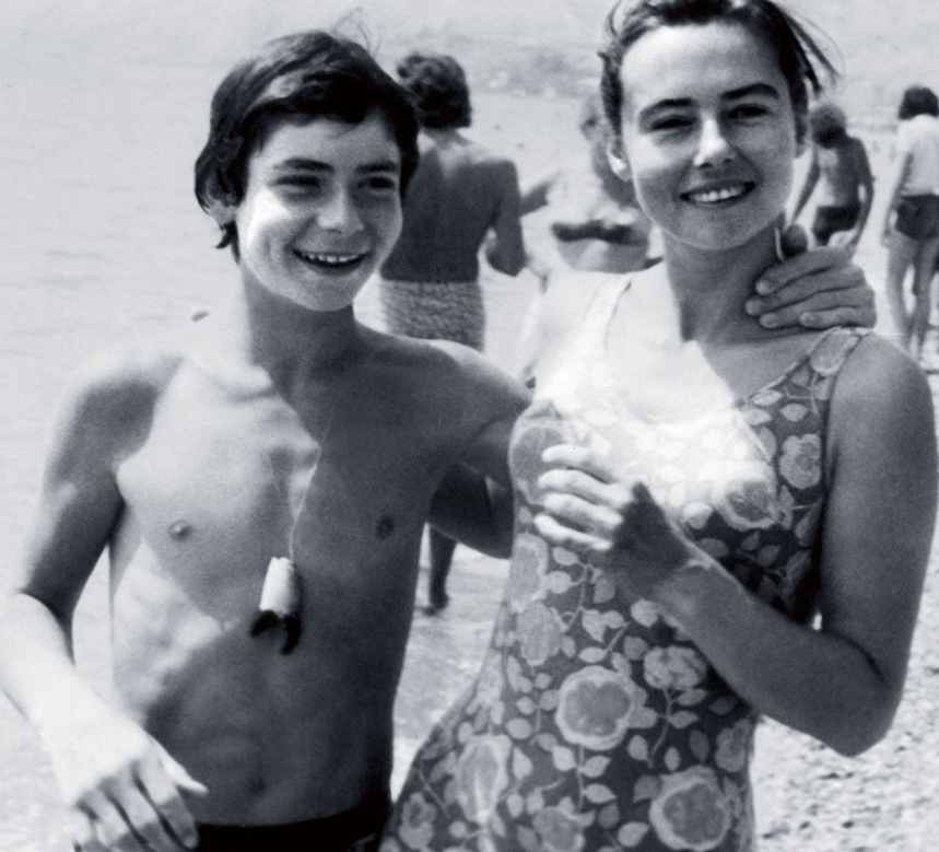 Виктория Лепко с сыном Антоном