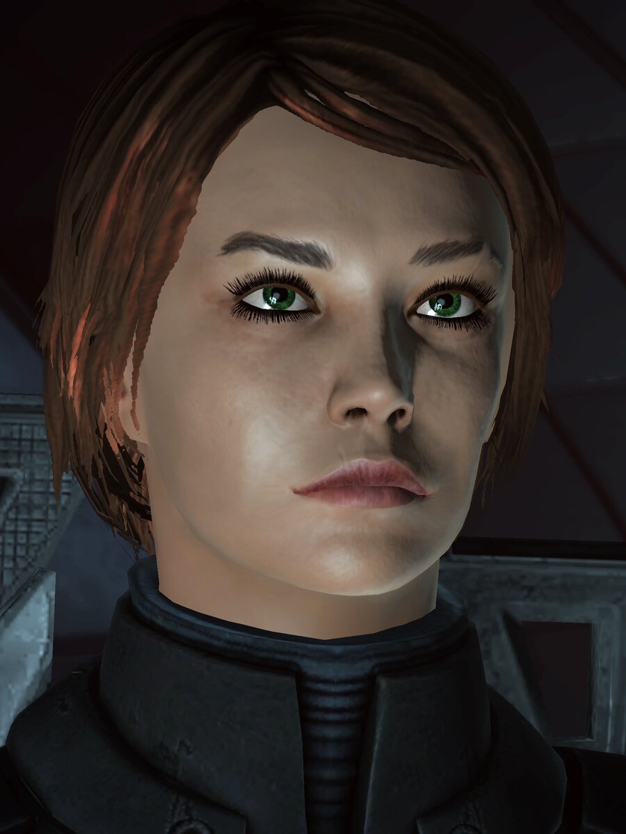 Дефолтная внешность женского варианта капитана Шепард (изображение из Интернета)