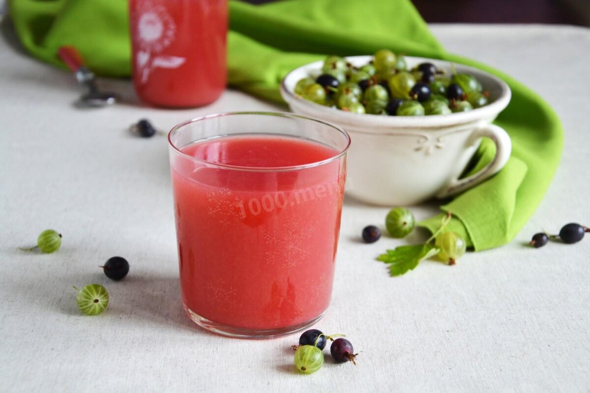    Этот забытый рецепт морса из крыжовника взорвал мой блог