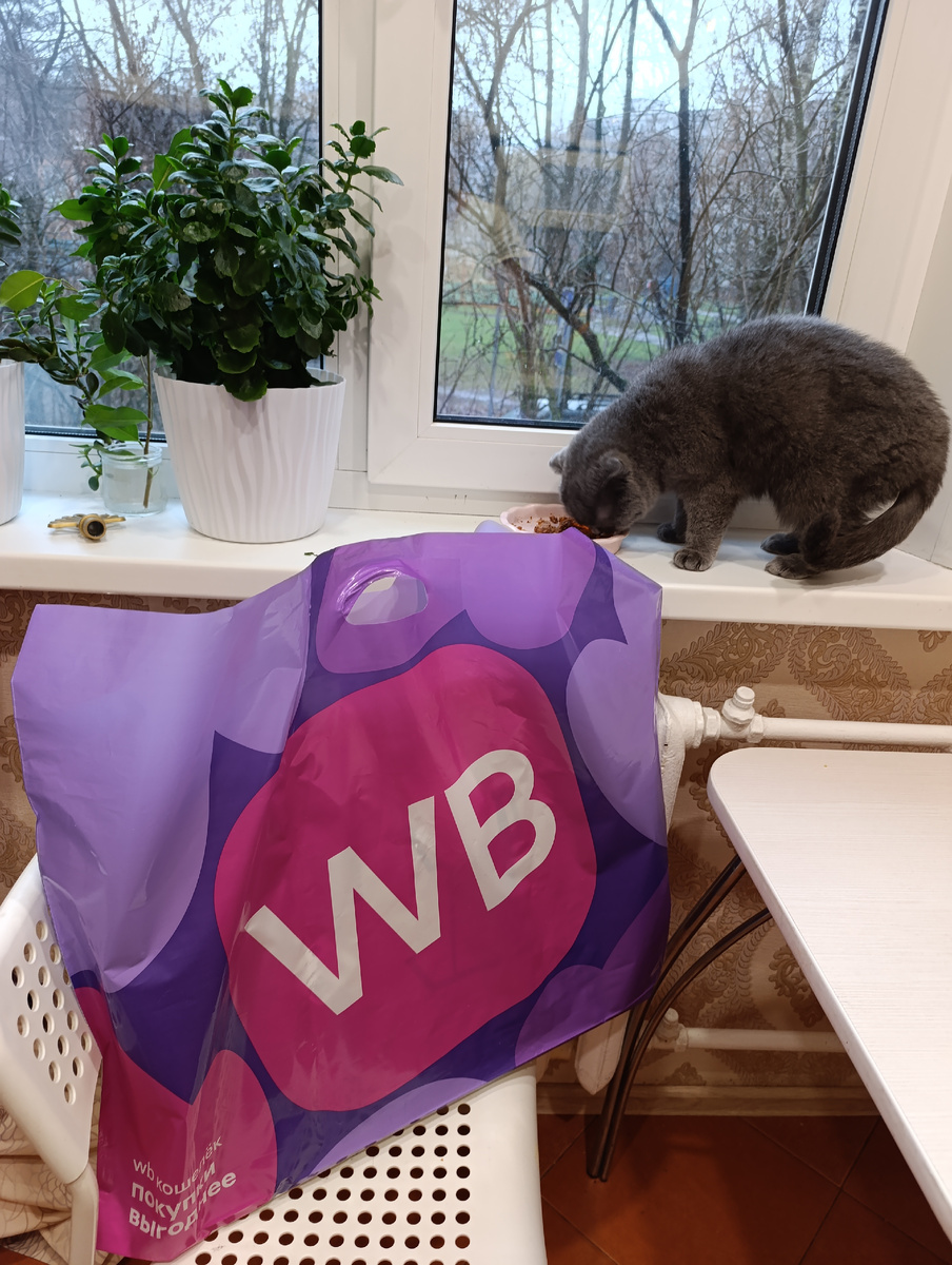 Пакетов с ВБ уже склад