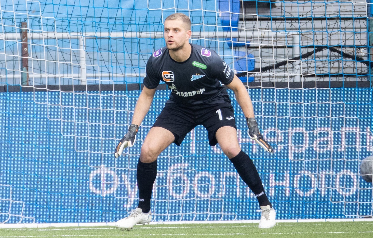 Александр Васютин в составе Зенита. Фото из открытых источников.