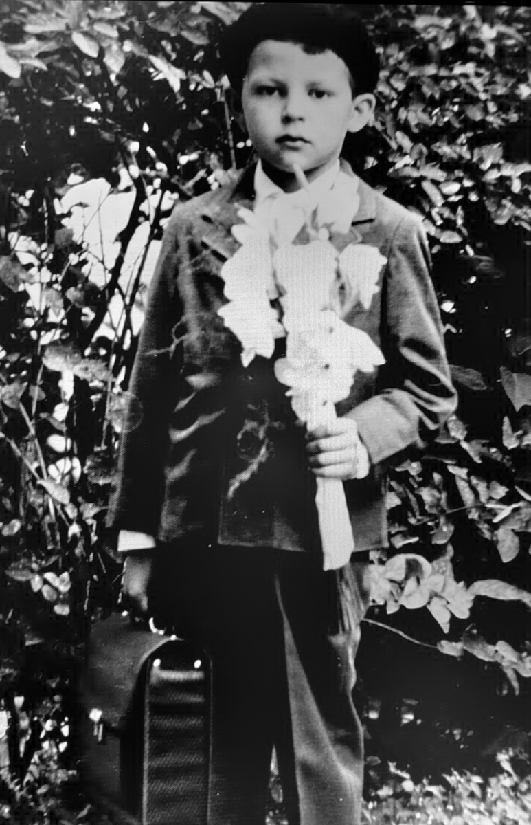 1 сентября 1968 года. Иду в первый класс! Из архива автора.