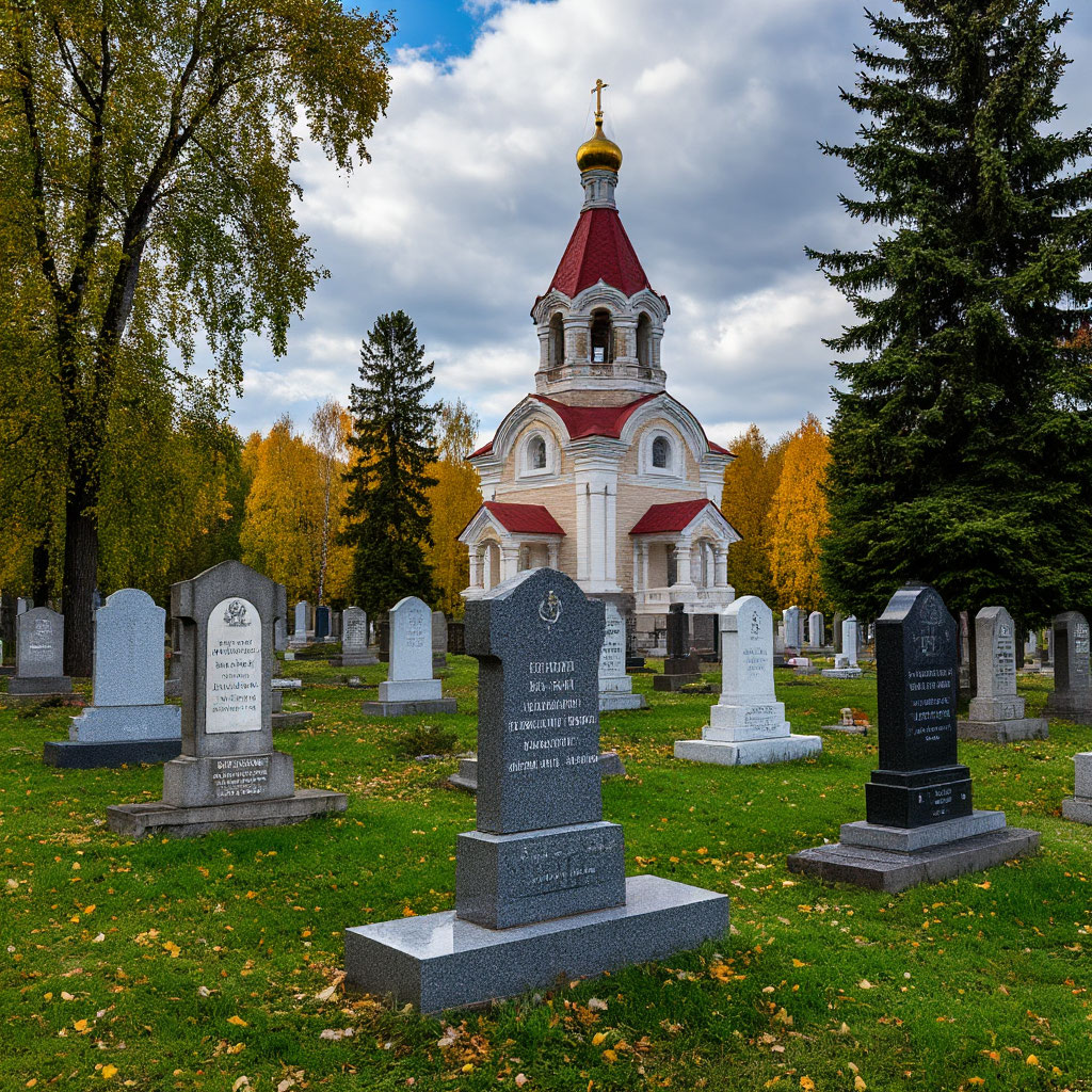 Сгенерировано ИИ- к захоронению есть куда прийти и поклониться.