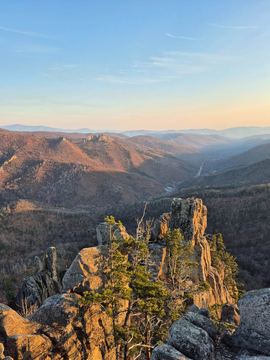 Долина Чистоводной и деревня на её берегах
