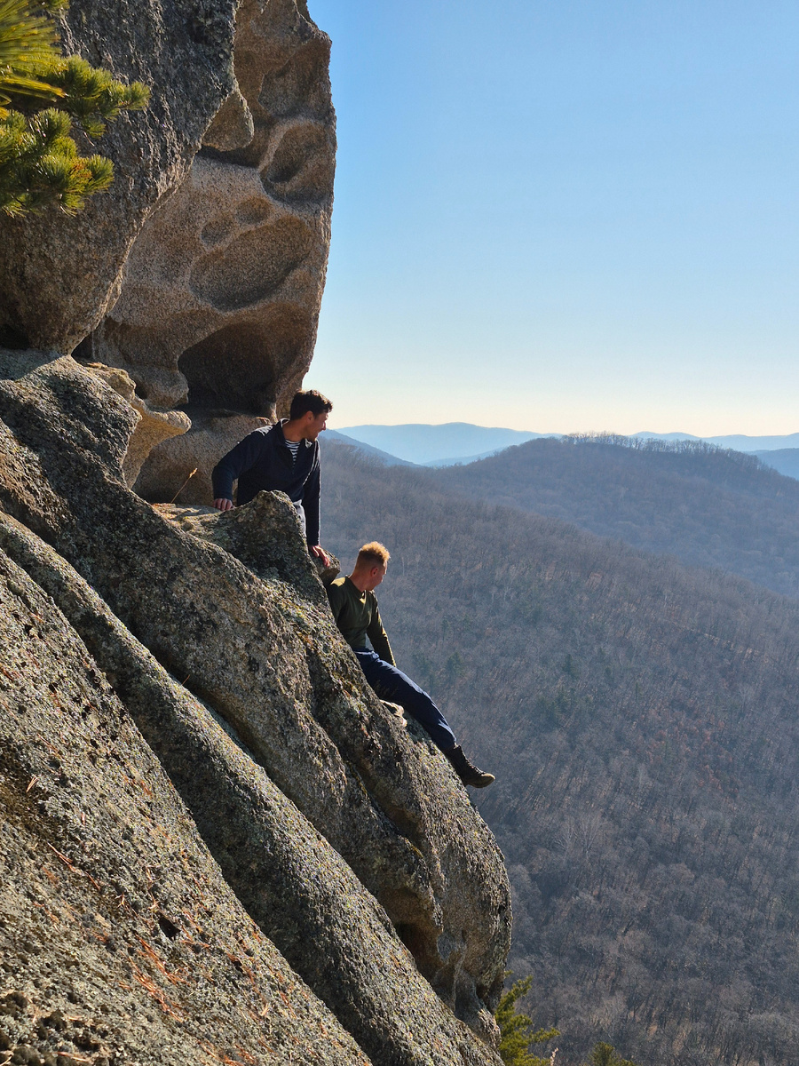 Балкон на первом скальнике