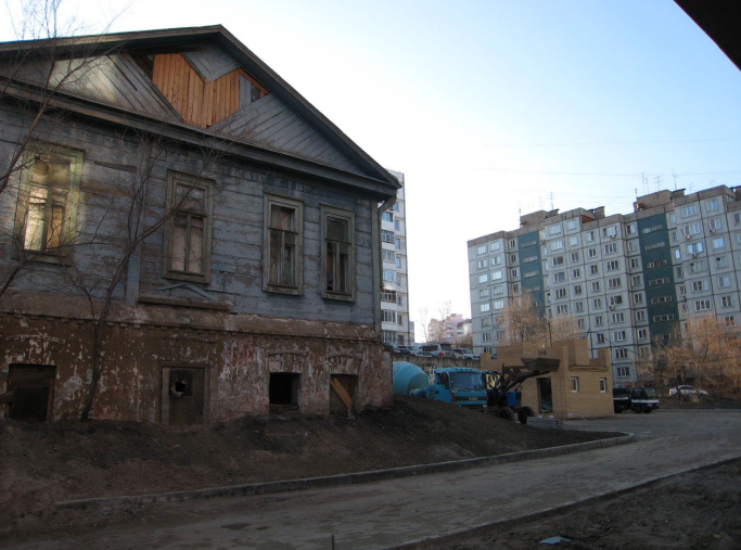    Дом Ламеховой в последние годы существования