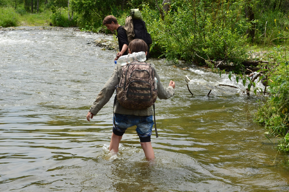 Фото автора и других участников похода