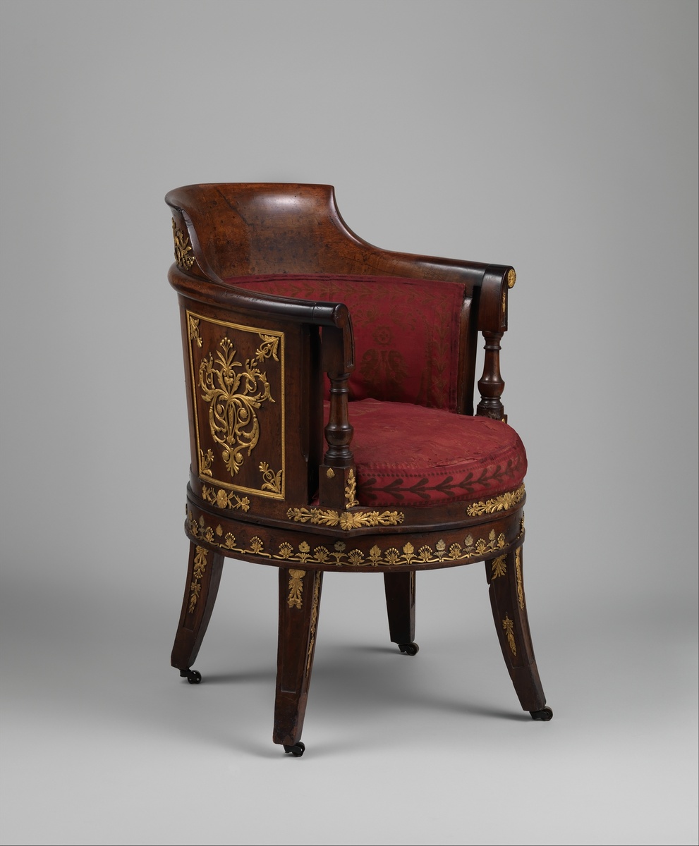 Кресло-стол (1804–1814) (The Metropolitan Museum of Art — объект № 189339)