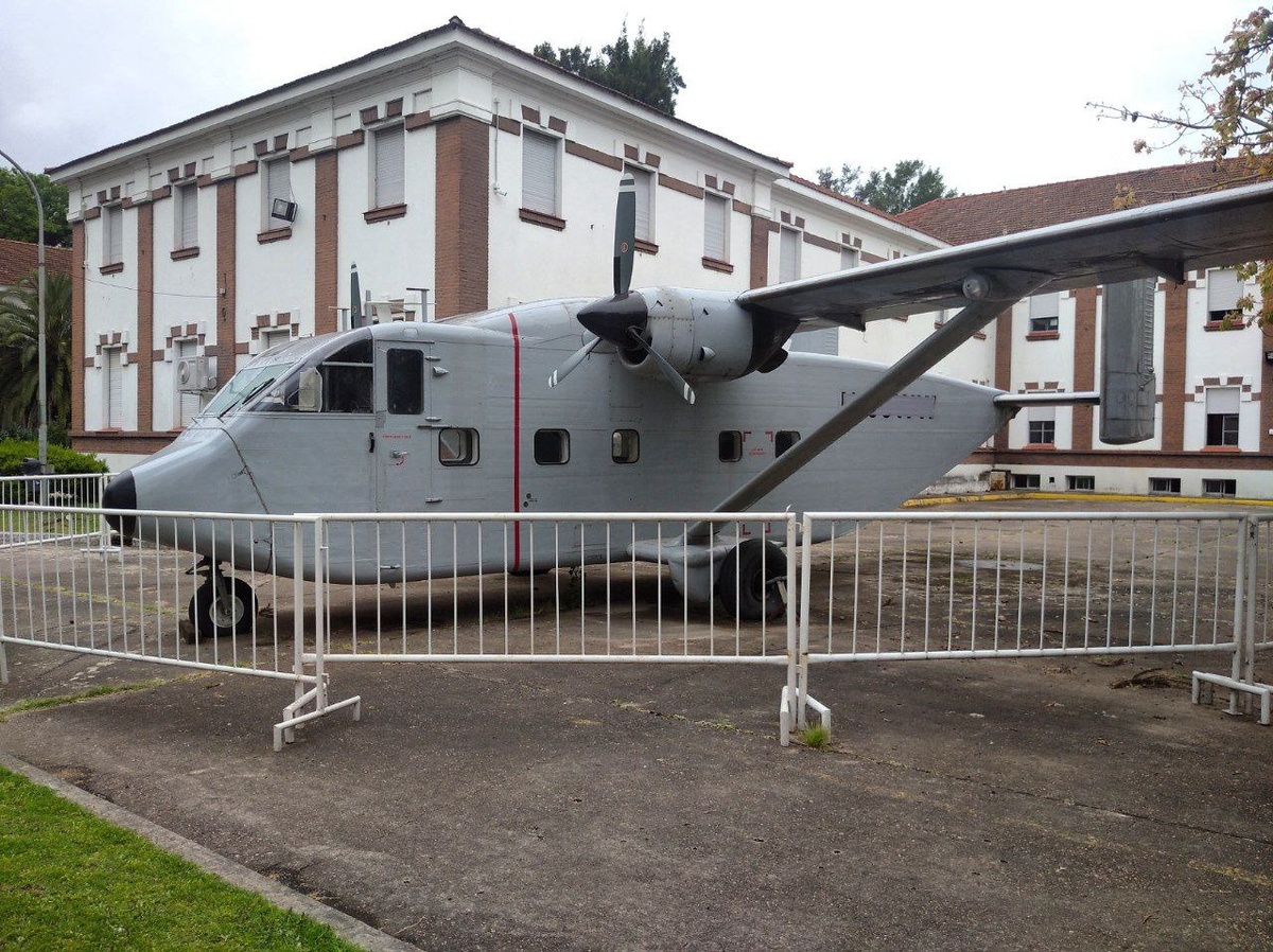 Такие самолёты использовались для "полётов смерти". Фото автора. 