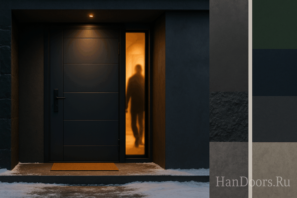    6 трендов по цветам и текстурам металлических дверей на зиму 2025-2026 Autor