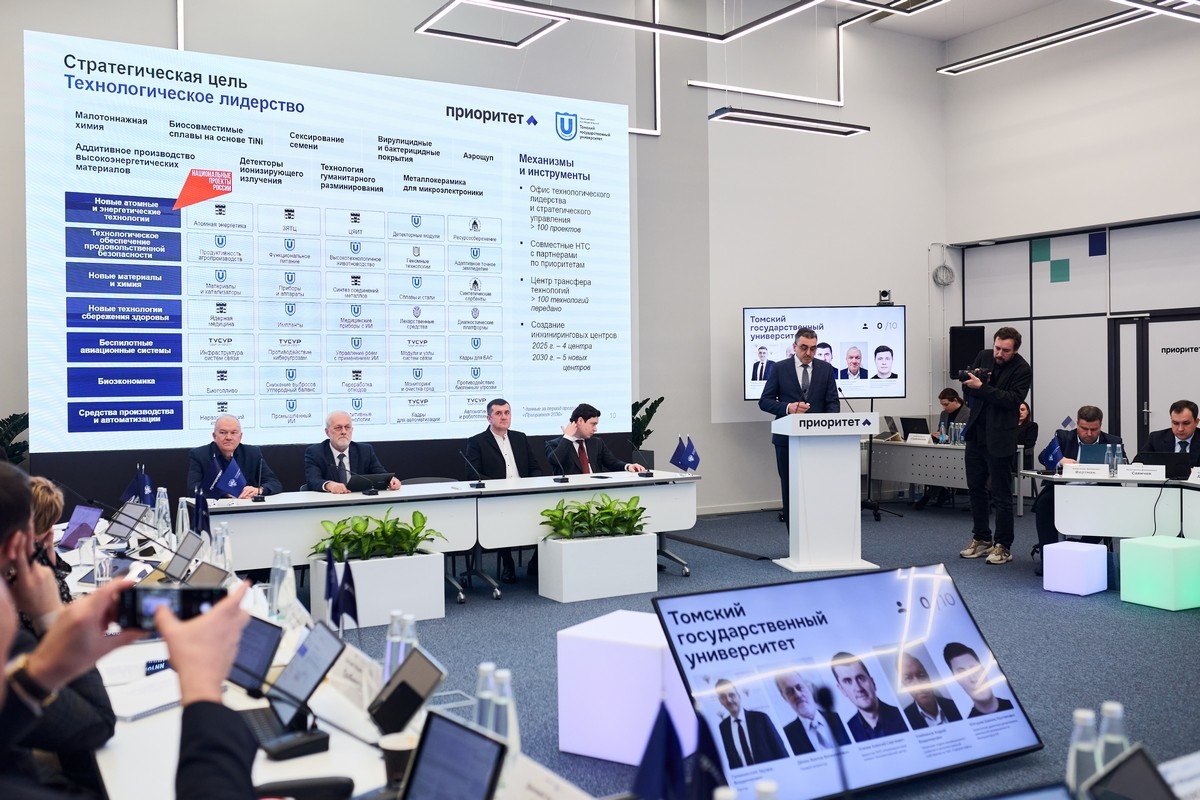 Фото: Социоцентр Команда ТГУ на Совете по поддержке программ развития вузов, «Приоритет 2030»