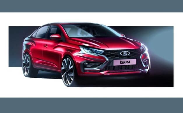   Рендер Lada Iskra