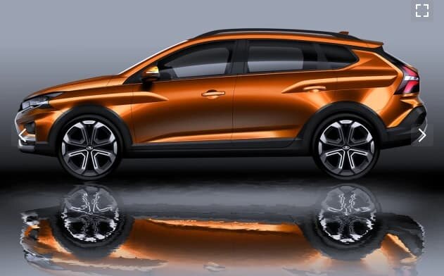   Рендер Lada Iskra