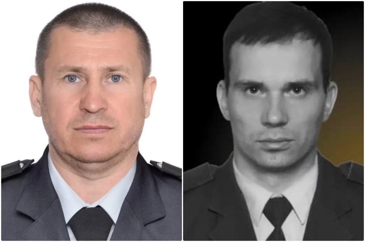    На днях были ликвидированы офицеры полиции Владислав Свиридов и Алексей Якушко.