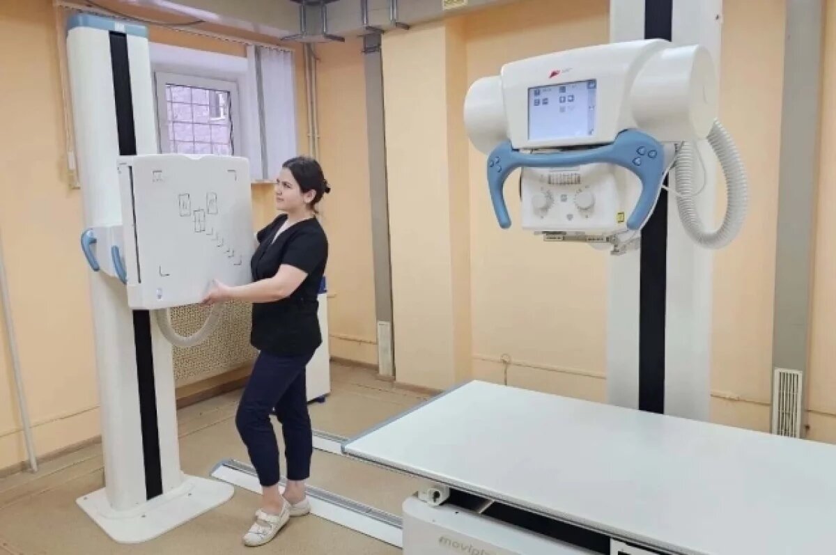    Современный цифровой рентген-аппарат появился в больнице Бийска