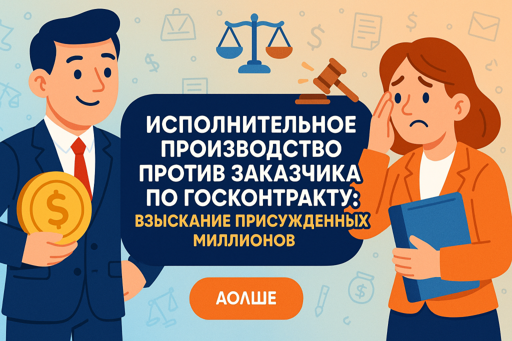    Исполнительное производство против заказчика по госконтракту: взыскание присужденных миллионов