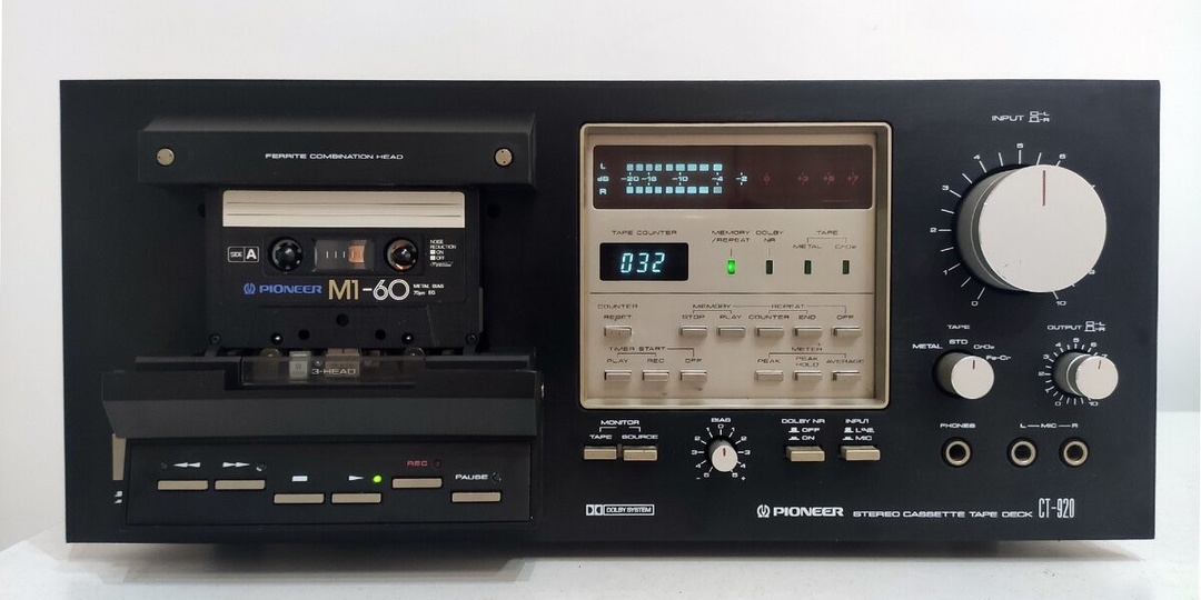 Премьера PIONEER CT-920 в черном цвете!