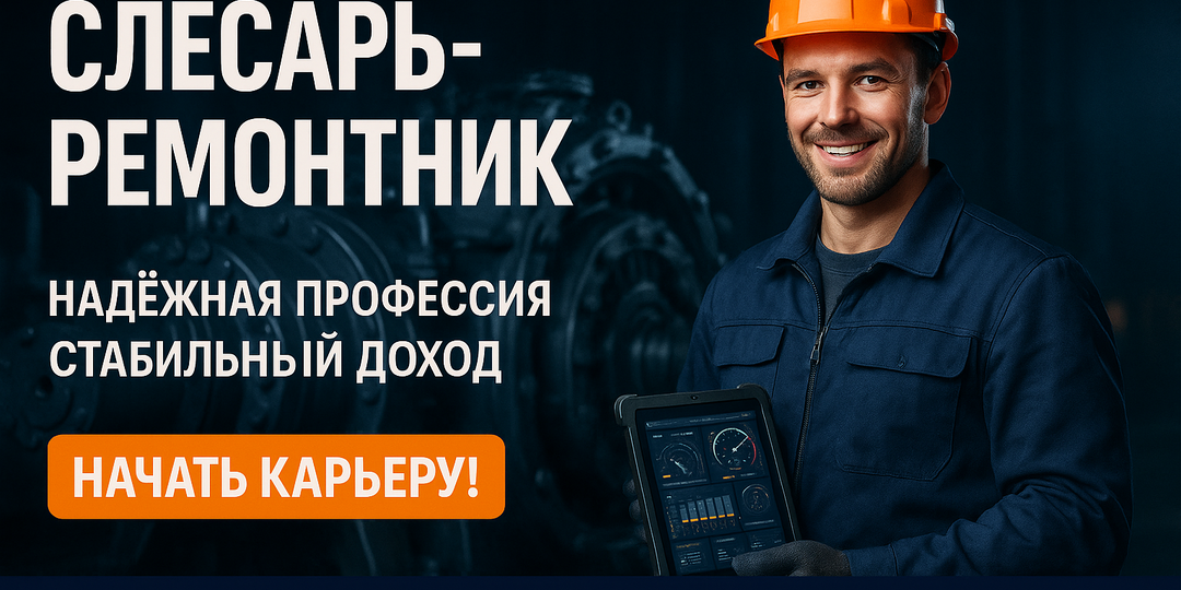 Слесарь-ремонтник — обучение в АНО ДПО «ПрофБизнесСтандарт»