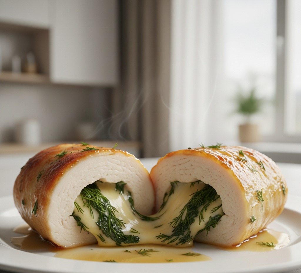 Рулет из куриной грудки