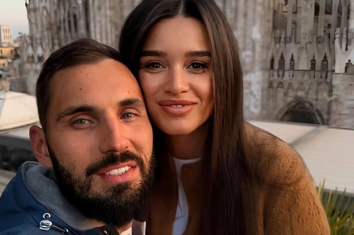 Николай Сердюков и Ксения Бородина. Фото: соцсети/@borodylia