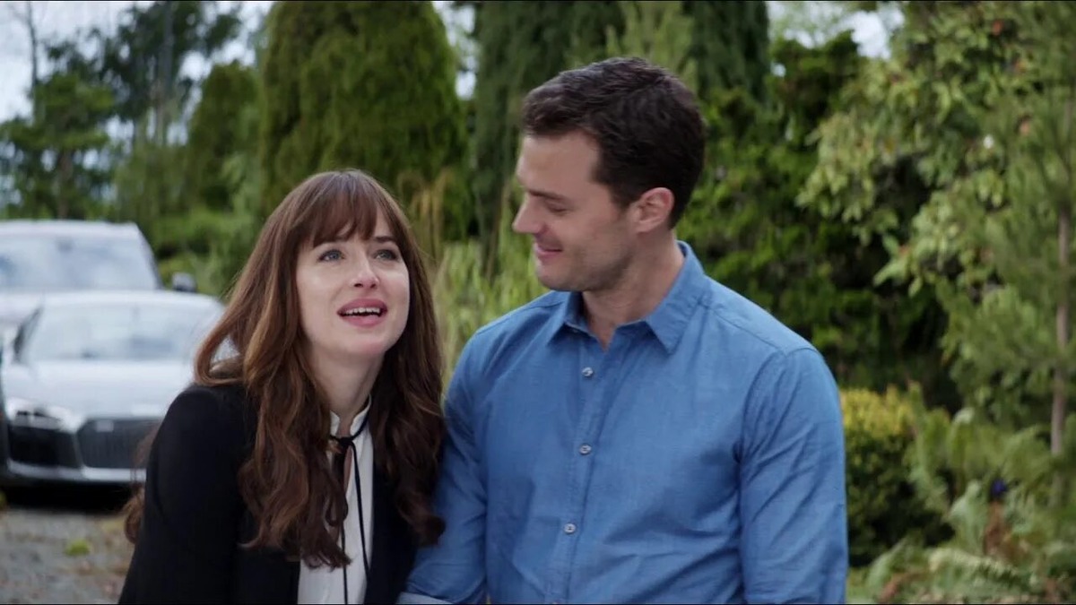 Кадр из фильма. Анастейша и Кристиан