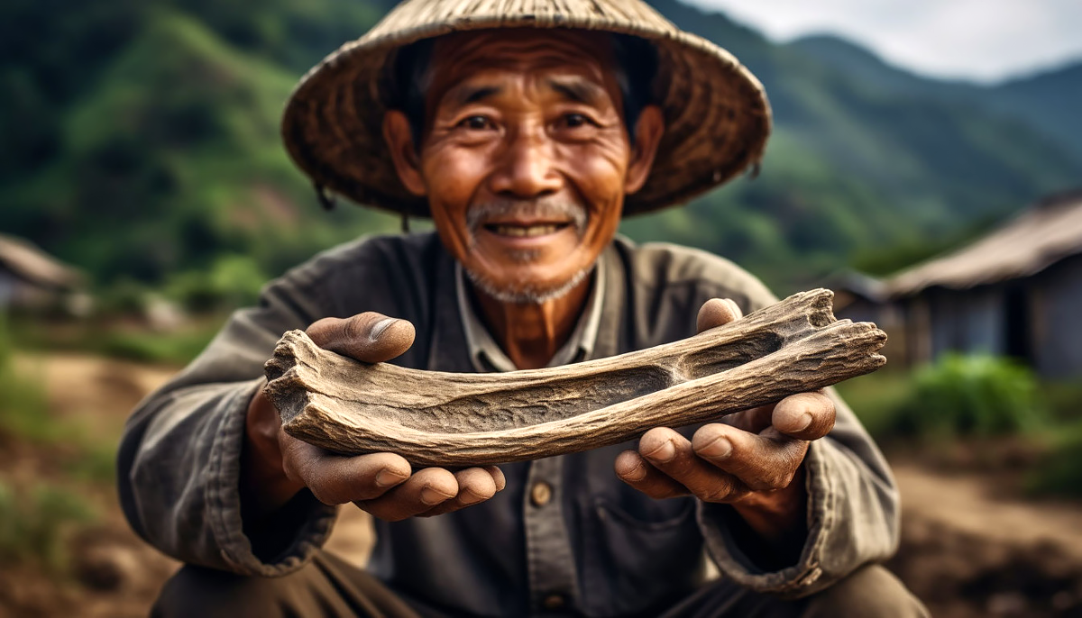 Особо ценились кости драконов.