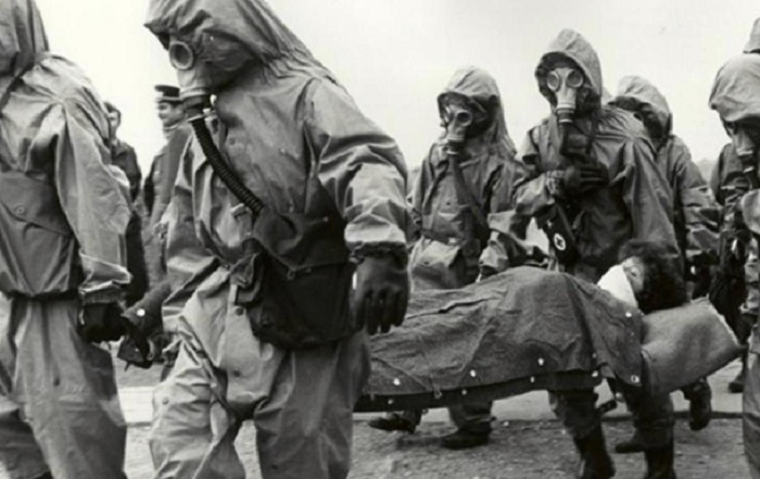 Ликвидаторы аварии / Фото: https://kulturologia.ru/blogs/300420/46253/