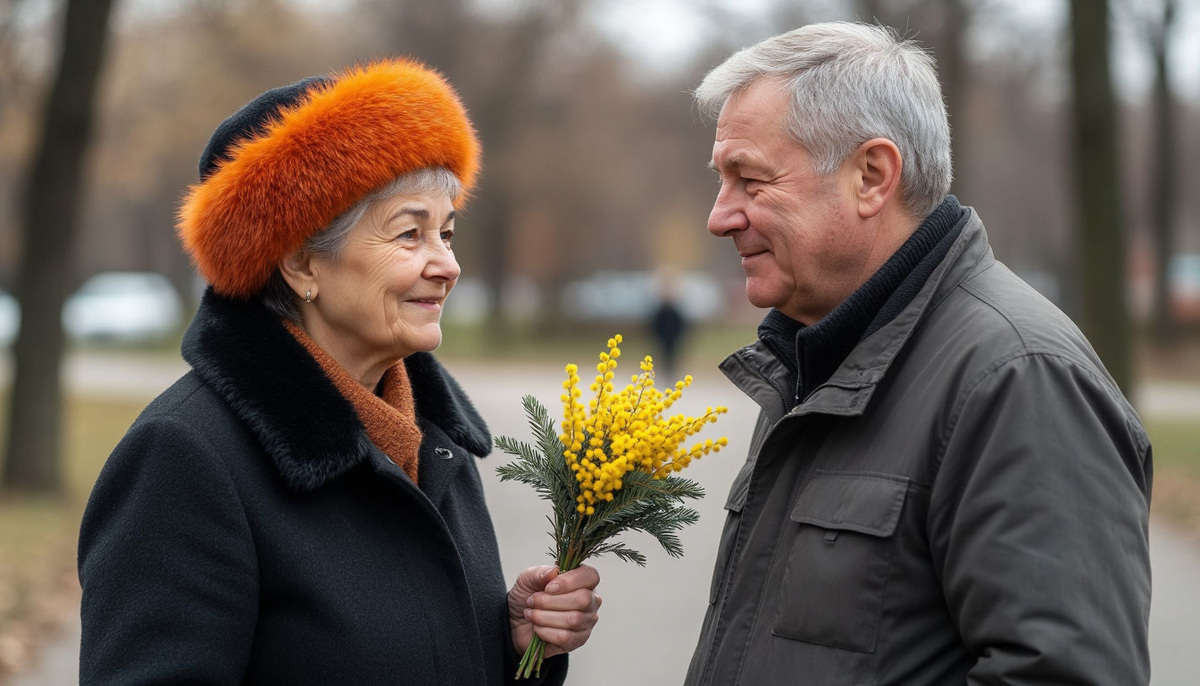 Казалось, будто незнакомец с открытки из прошлого