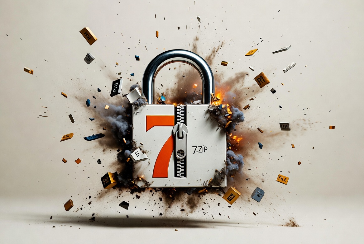 Архиватор 7-Zip на Windows взломан