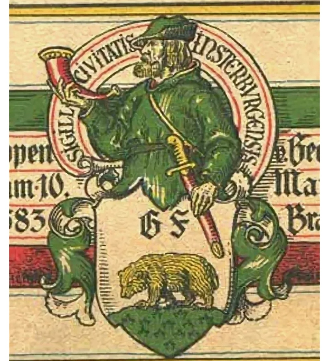 Герб города Инстербург. Фото из открытых источников.