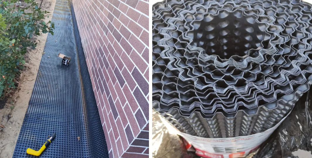 Секрет отмостки на 100 лет. Профилированная мембрана