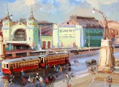 Фрагмент картины Алексея Шалаева