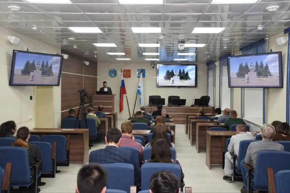    Обсуждение дизайн-проектов по благоустройству общественных пространств Горно-Алтайска. Источник: Пресс-служба администрации Горно-Алтайска