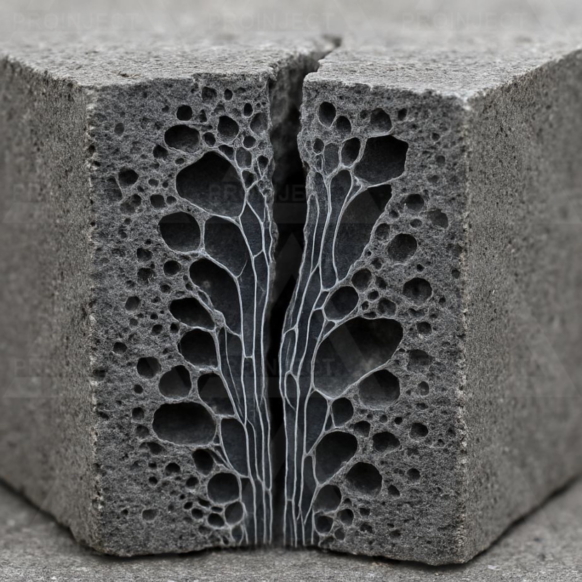 Микропоры и капилляры в бетоне