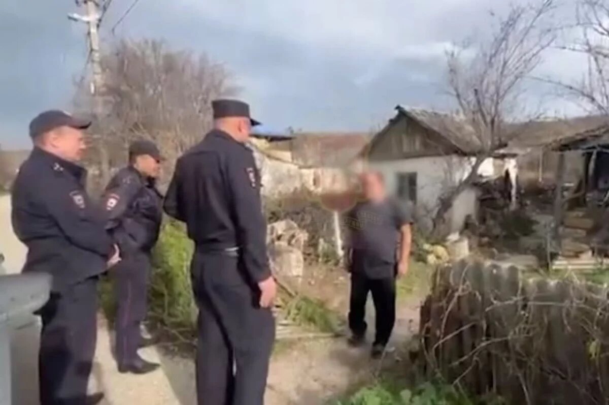    Крымчанин, убивший и съевший собак, стал фигурантом уголовного дела