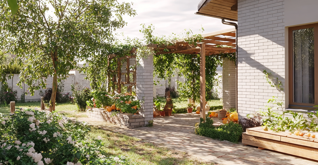 Зелень на участке